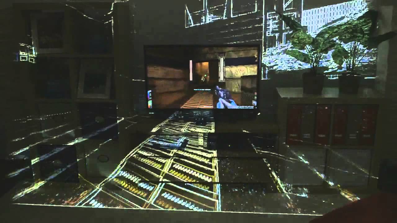 IllumiRoom Project | Project Video Beyond Your TV for an Immersive Entertainment Experience