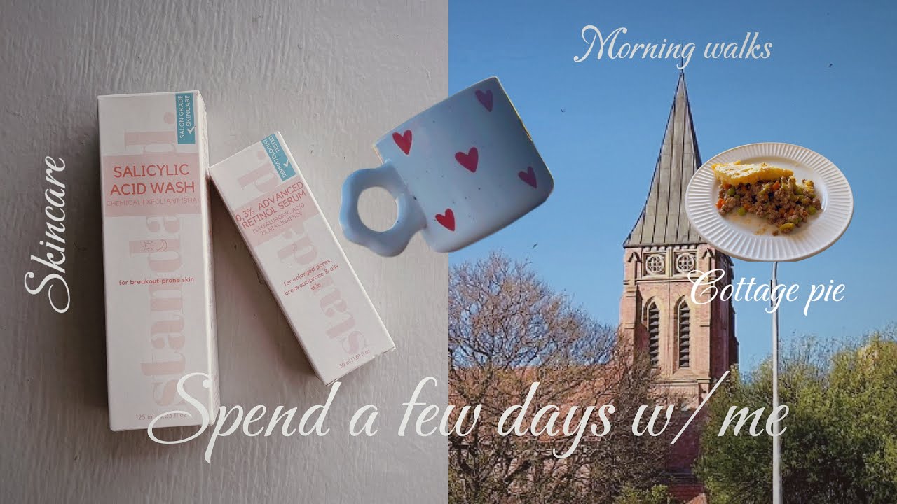 VLOG | Spend a Few Days w/Me | Dealing with adult acne, preparing for a work year-end function