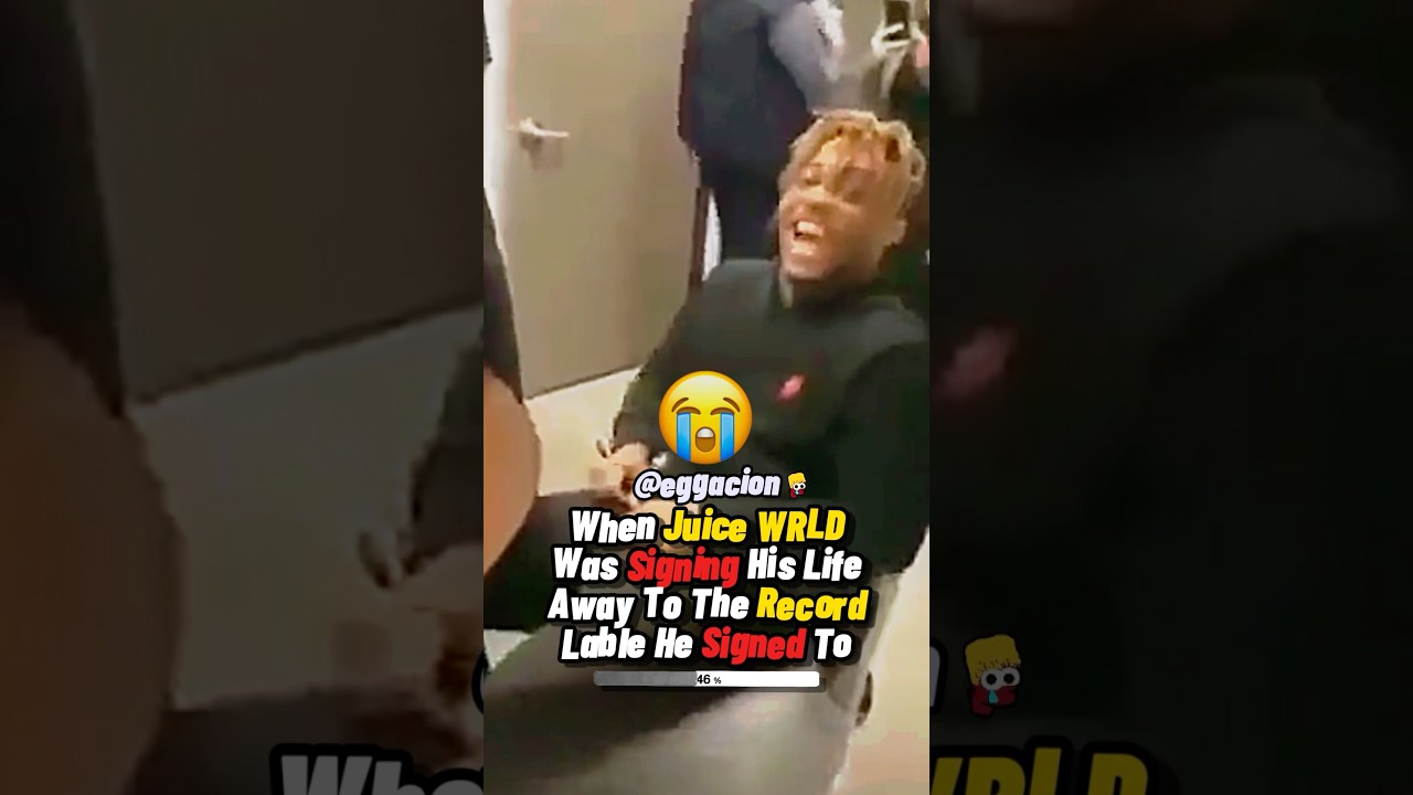 WHEN JUICE WRLD SIGNED HIS LIFE AWAY&hellip;