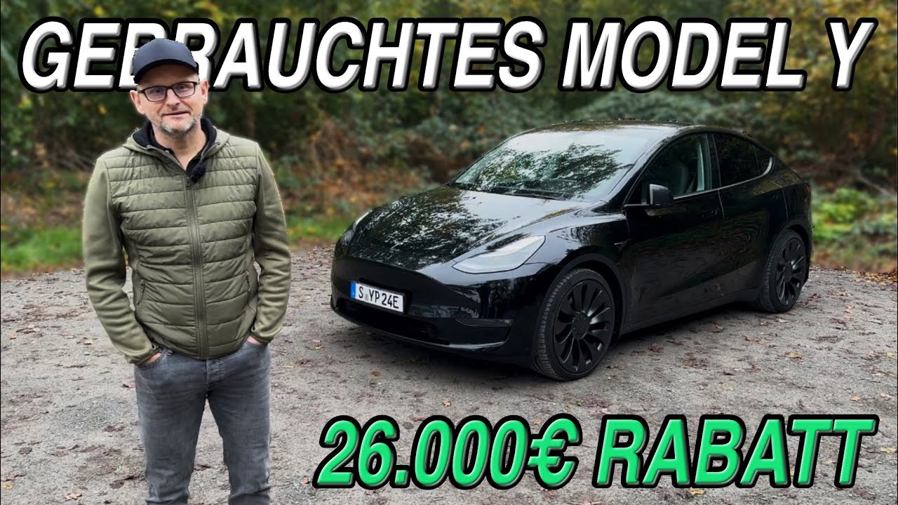Tesla Model Y gebraucht für 26.000€ weniger gekauft: Was ist faul?
