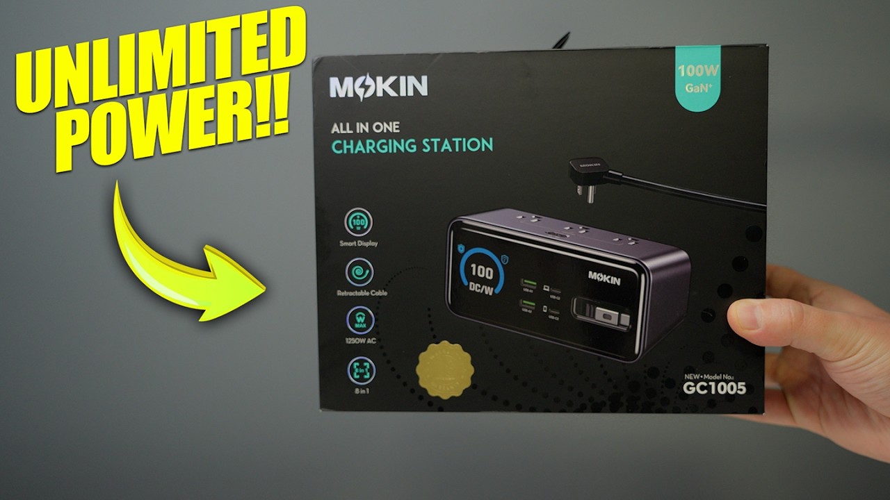 I’m Done Crawling Under My Desk – Mokin 100W Charging Station