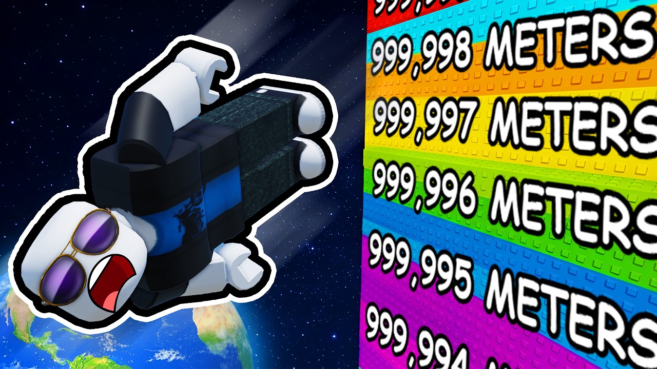 Построй САМУЮ ВЫСОКУЮ башню из блоков и ПРЫГНИ в Roblox...