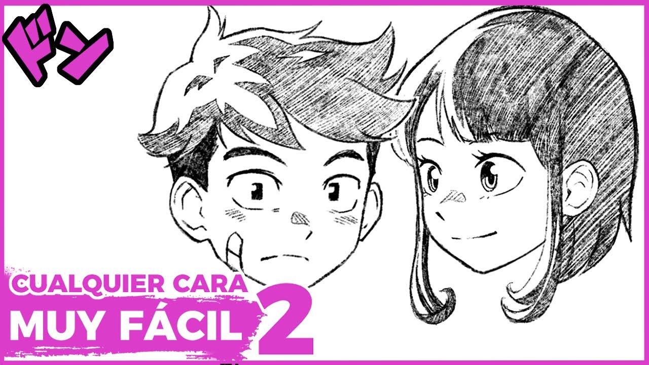 Como DIBUJAR una CARA ANIME EN 3/4 ⭐ MUY FÁCIL ⭐ | Why So Gurin