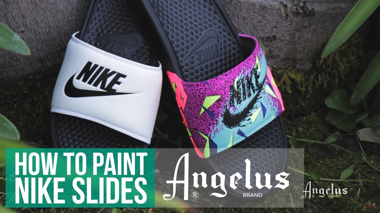 Summer Slides | How To Custom Slides With Angelus Paint