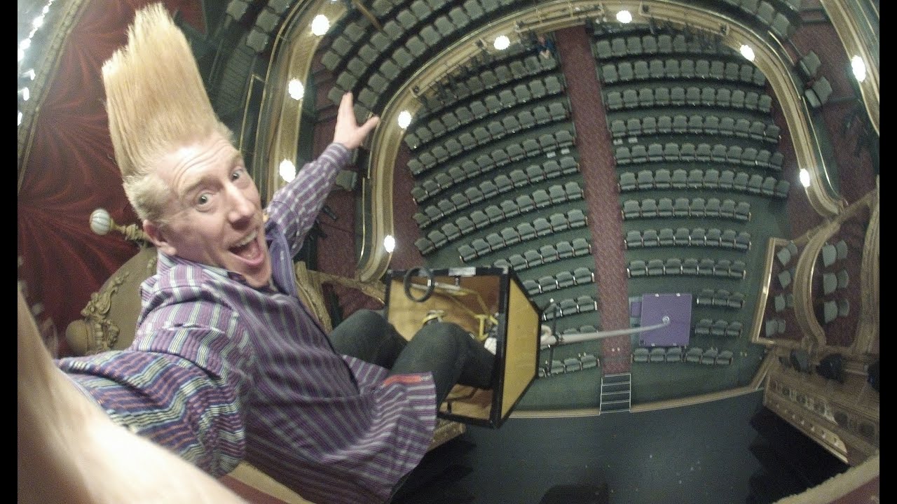 Bello Nock's Sway Pole Act at the New Victory Theater