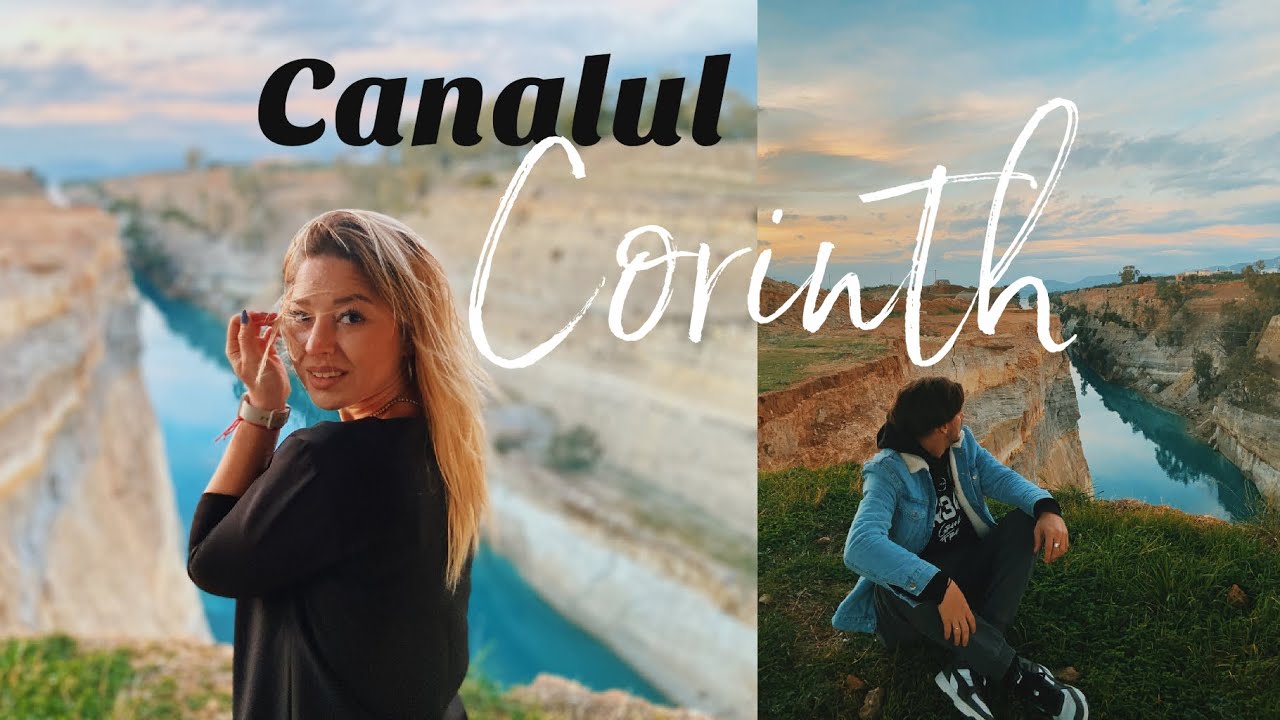 Canalul Corint (Corinth) locuri de top din Peloponez (The history of the Corinth Canal, Peloponnese)