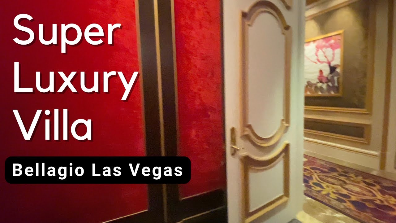 $500,000 Credit Line at Bellagio Las Vegas = Butler Serviced Villa Comped