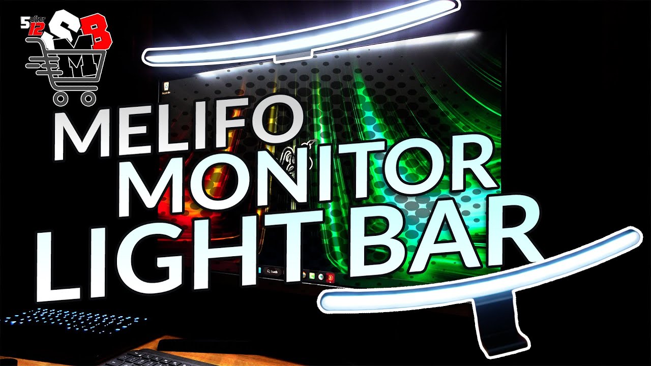 MELIFO Curved Monitor Light Bar