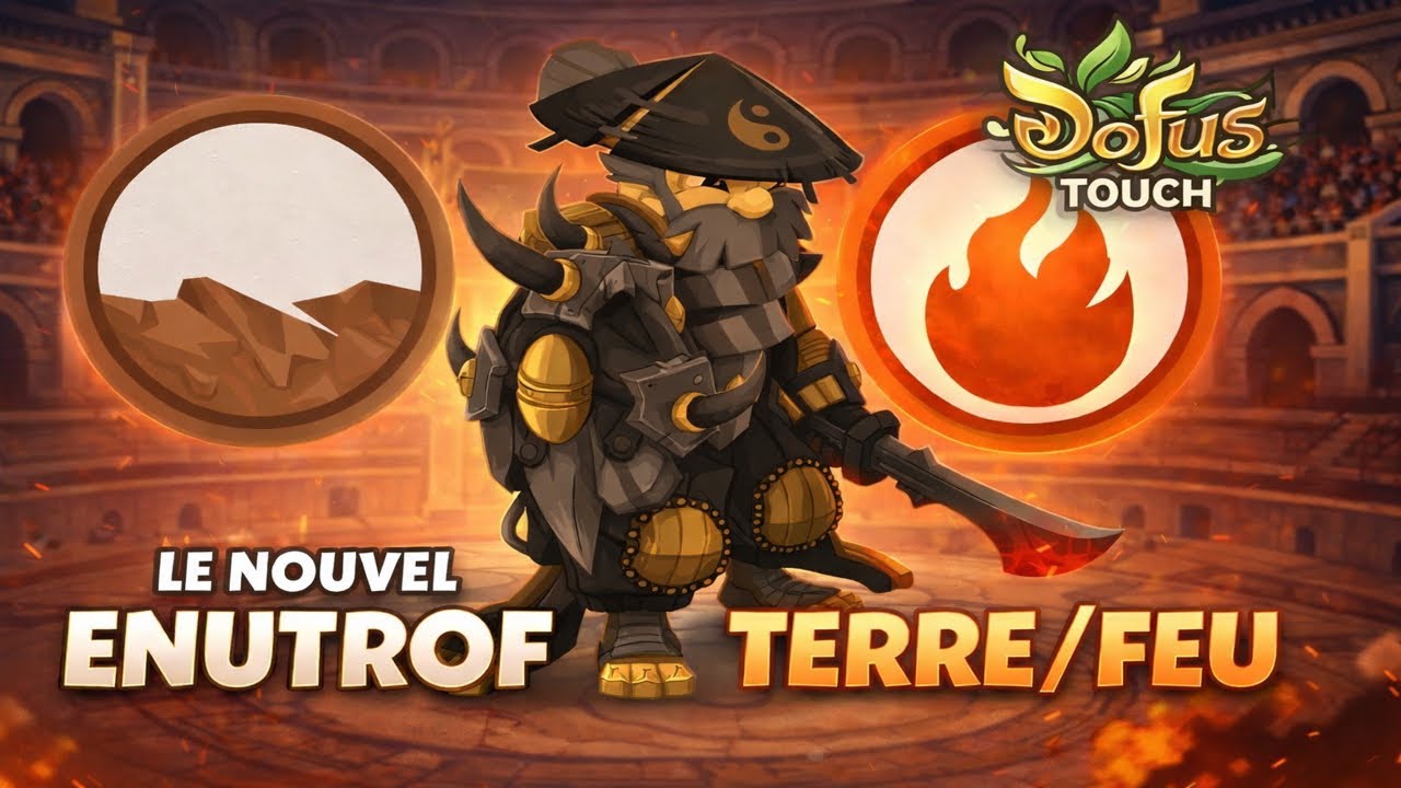 J'AI VOULU TEST LE NOUVEL ENU BI ÉLÉMENT TERRE FEU 😅DOFUS TOUCH
