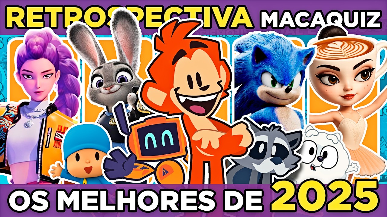 📼 RETROSPECTIVA MACAQUIZ | OS MELHORES QUIZZES DE 2025! O último vídeo do ano! ⬅️ #macaquiz