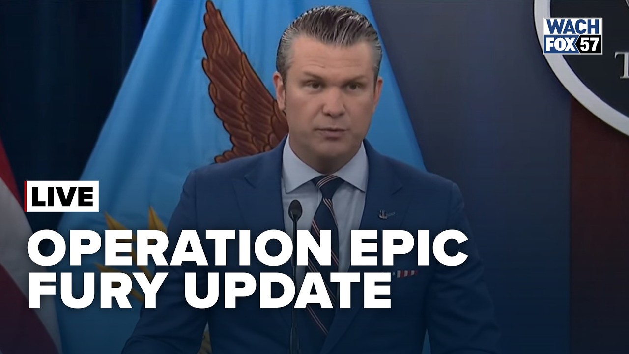 Defense Secretary Hegseth provides update on Operation Epic Fury