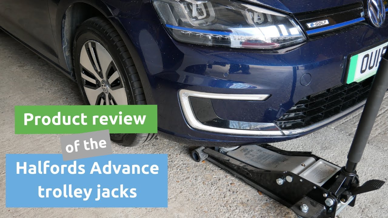 Review of the Halfords Advance low profile trolley jacks