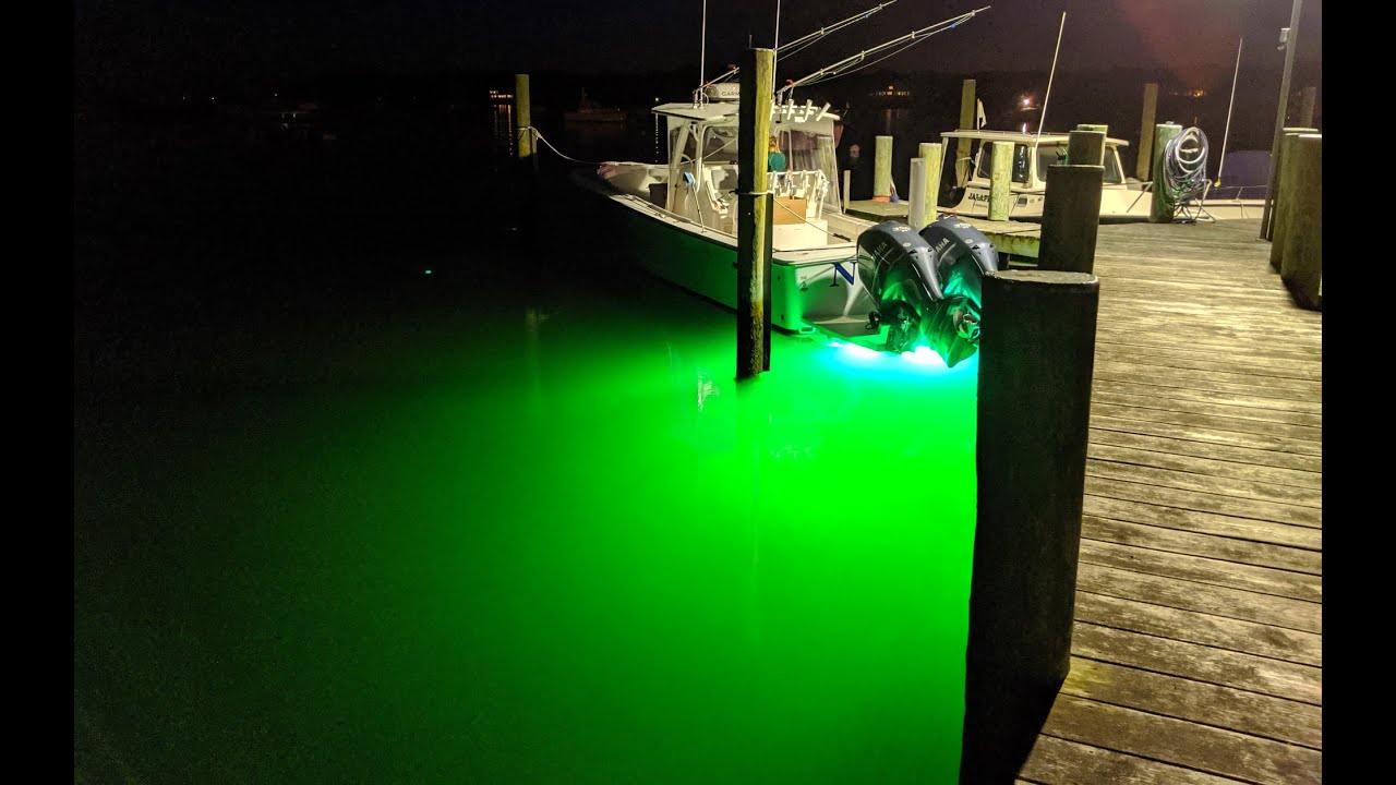 Underwater Light Installation: Regulator 34 with Macris MIU60, MIU15