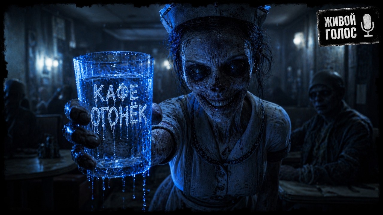 КАФЕ ОГОНЁК.🕯️ Хоррор на ночь. Страшная история. Мистика. Ужасы.