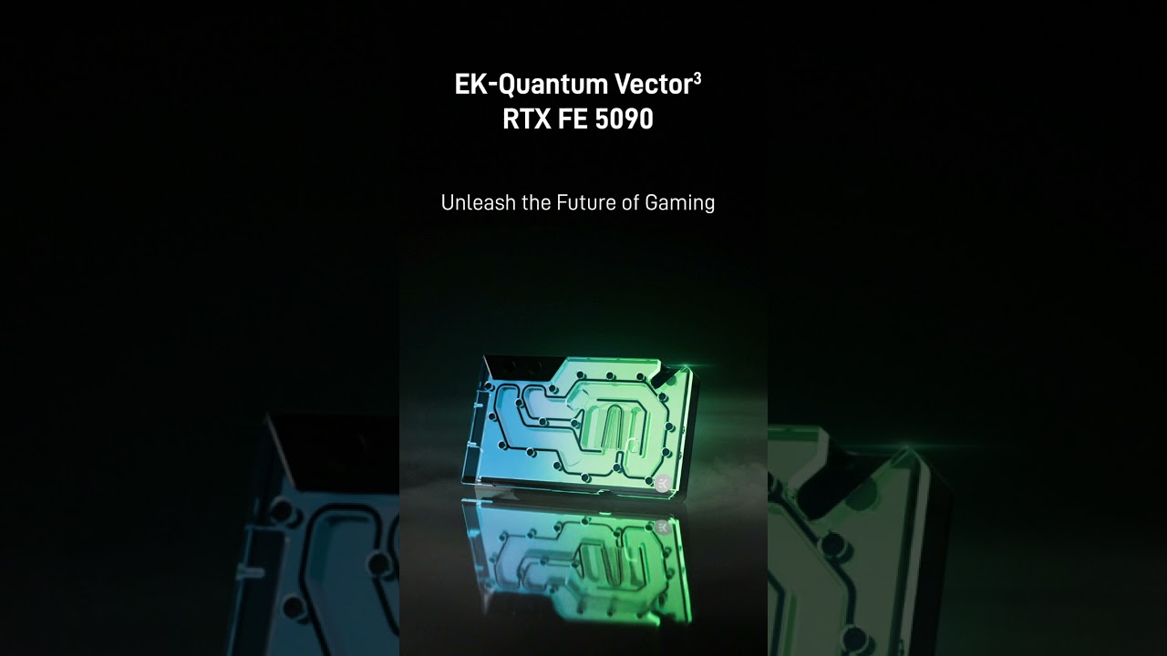 Unleash the Future of Gaming with EK-Quantum Vector&sup3; RTX FE 5090! 🚀🔥