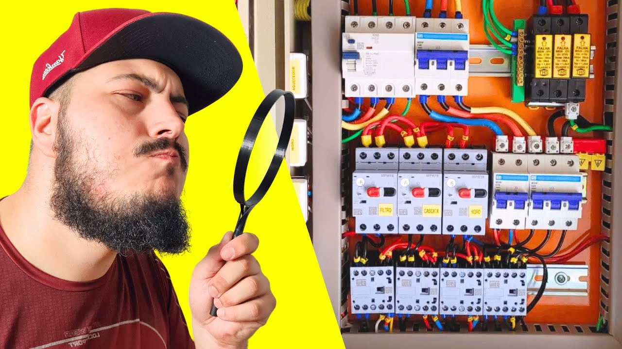 QUADRO DE COMANDO para BOMBAS de PISCINAS ⚡ Analizando Quadro El&eacute;trico #1