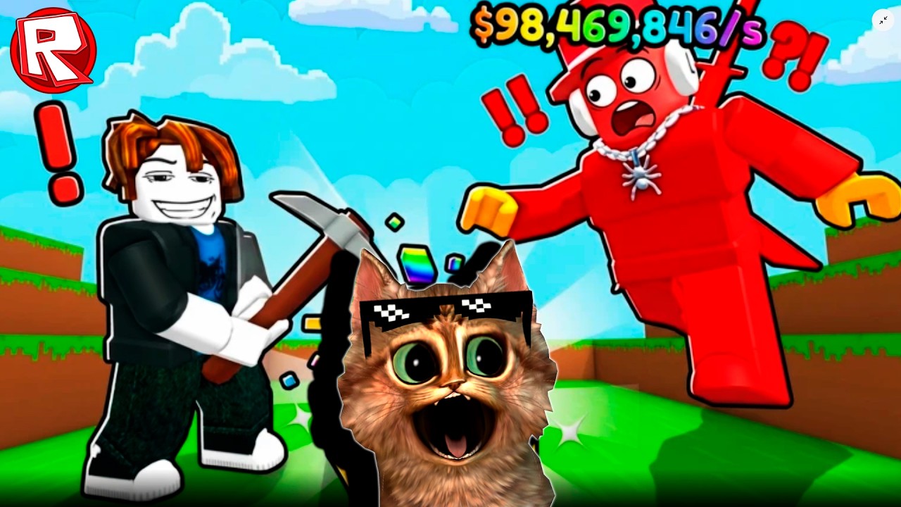 РАЗБИЛ ВСЕ ЛАКИ БЛОКИ в РОБЛОКС ⛔⛔⛔roblox челлендж 