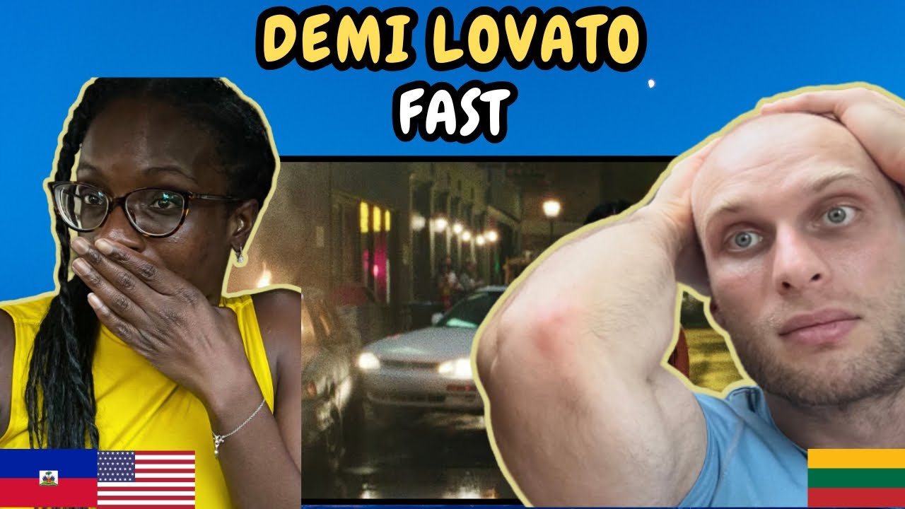 REACTION TO Demi Lovato - Fast (Official Music Video) | FIRST TIME HEARING