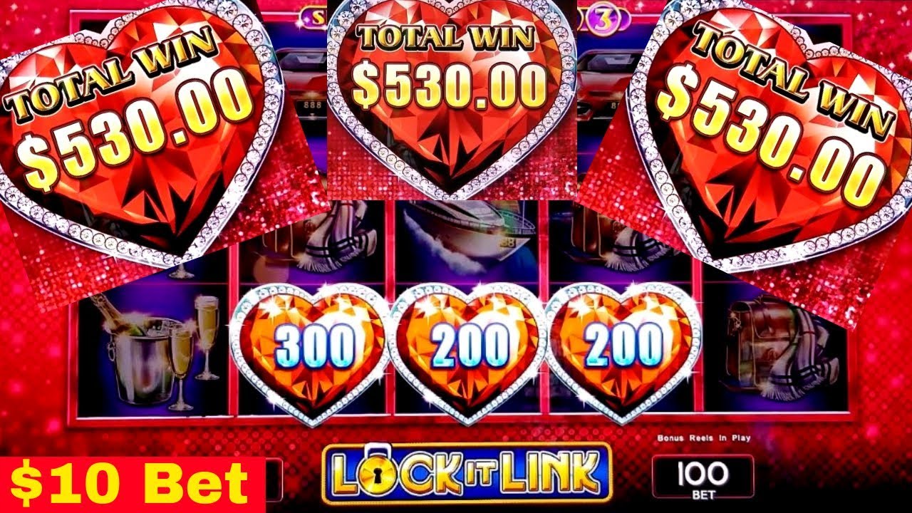 Lock It Link Slot Machine $10 Bet Bonus WON | GREAT SESSION | FAST CASH Miss Kitty Slot Bonus Won