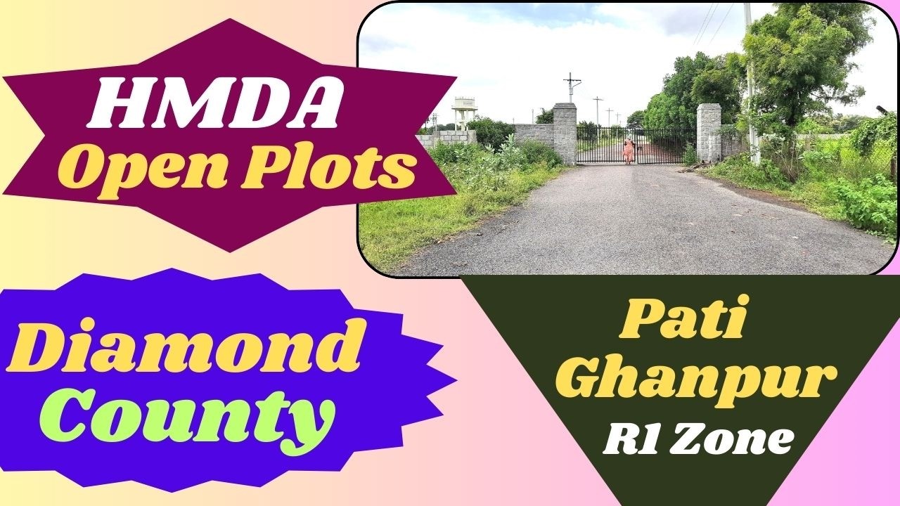 open plot sale golden triangle patighanpur daimand county hmda approved