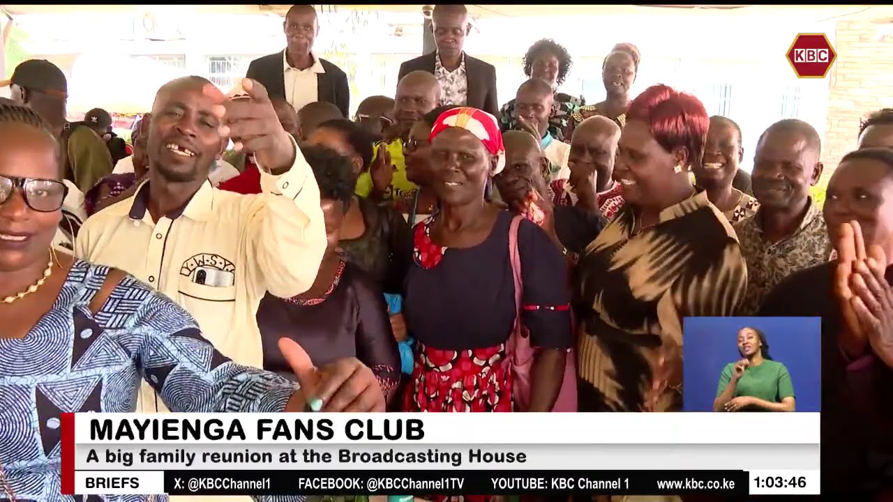 Mayienga FM fans make a trip to meet the presenters