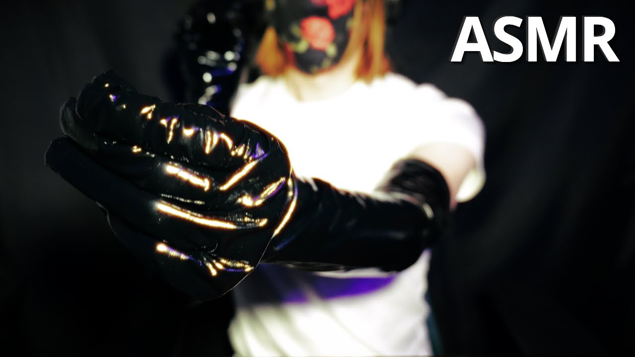 PVC Gloves & Light Whispering ASMR
