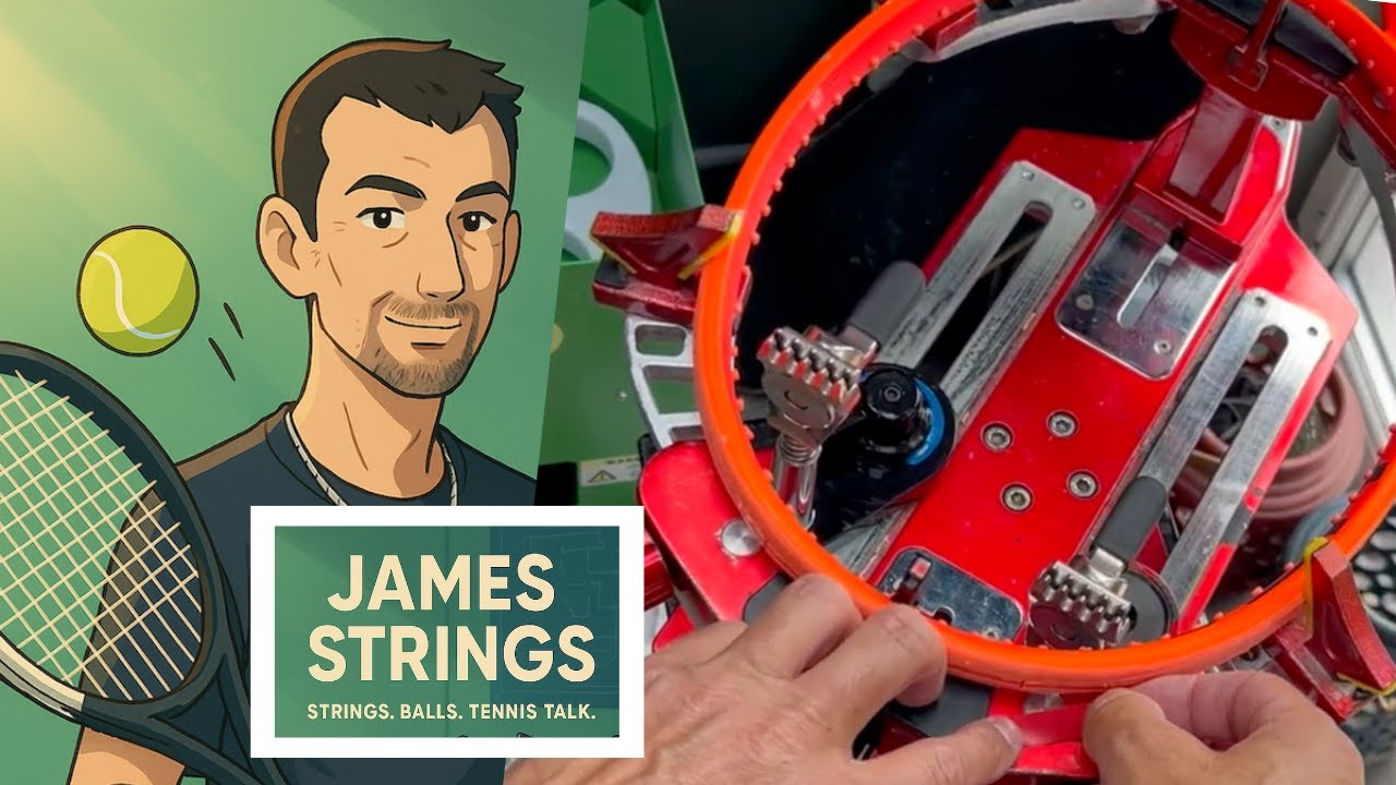 How To Correctly Mount a Tennis Racket on a Stringing Machine