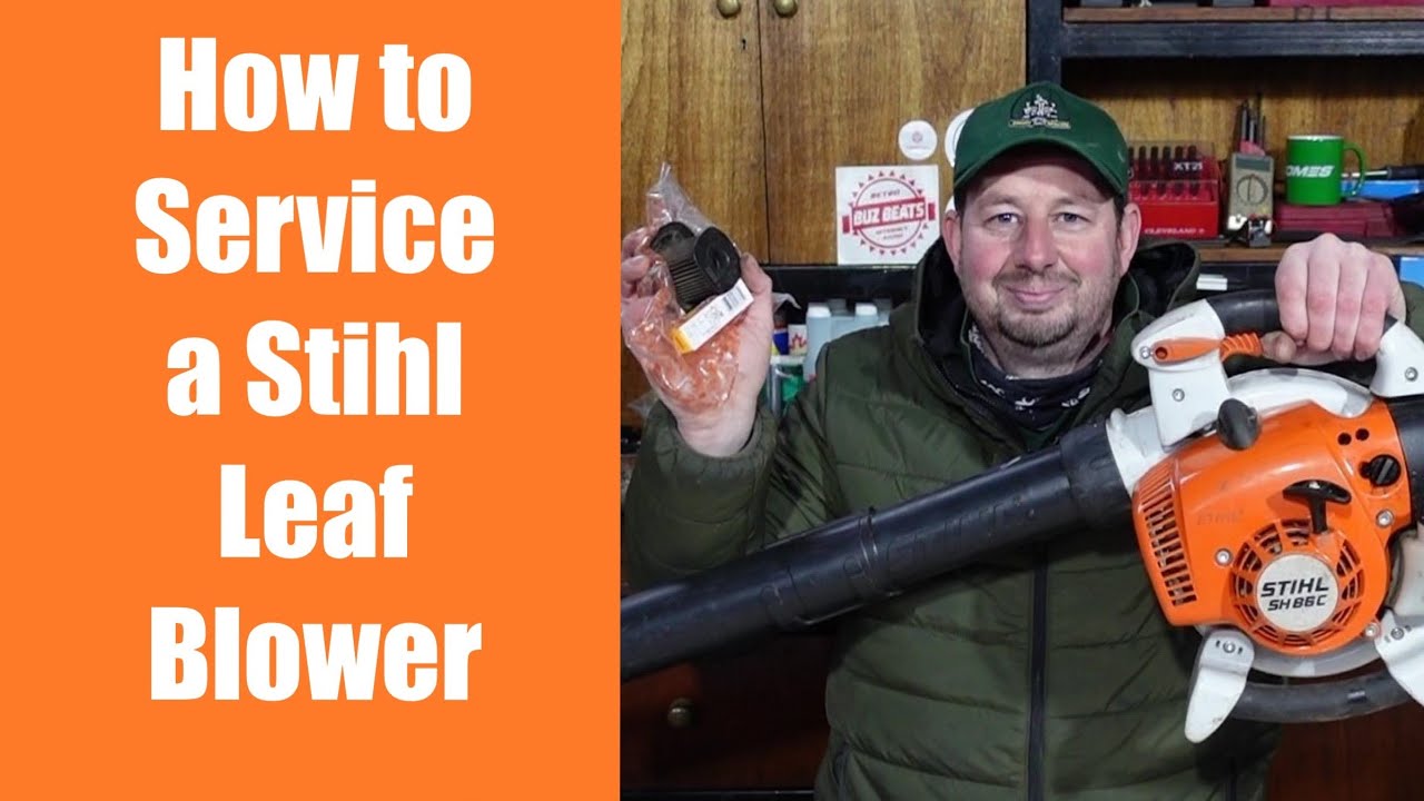 Как самостоятельно обслужить бензиновый воздуходув Stihl 86C &mdash; мастер-класс своими руками