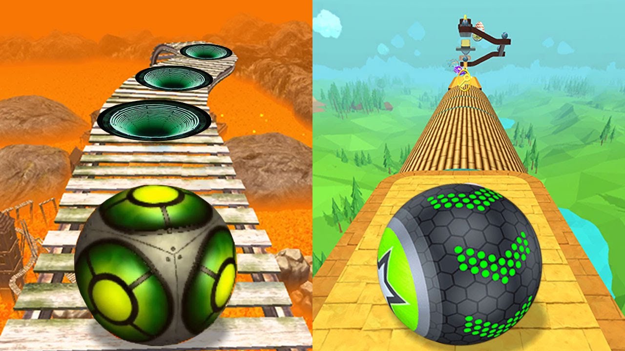🌈 Going Balls VS Rollance Adventure Ball,GyroSphere Trials,Rolling Balance Ball,Super Rolling Balls