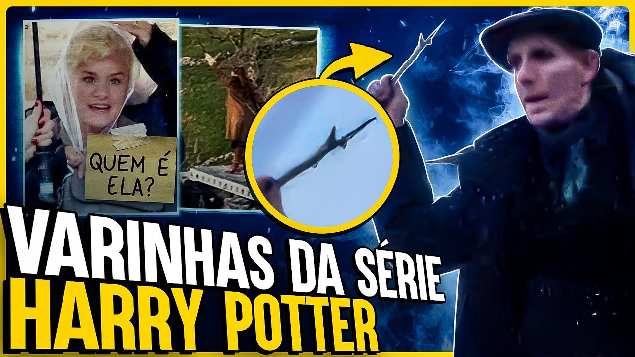 ÚLTIMOS VAZAMENTOS DA SÉRIE HARRY POTTER! - Quem é o bruxo no telhado? Quem é a mulher misteriosa?