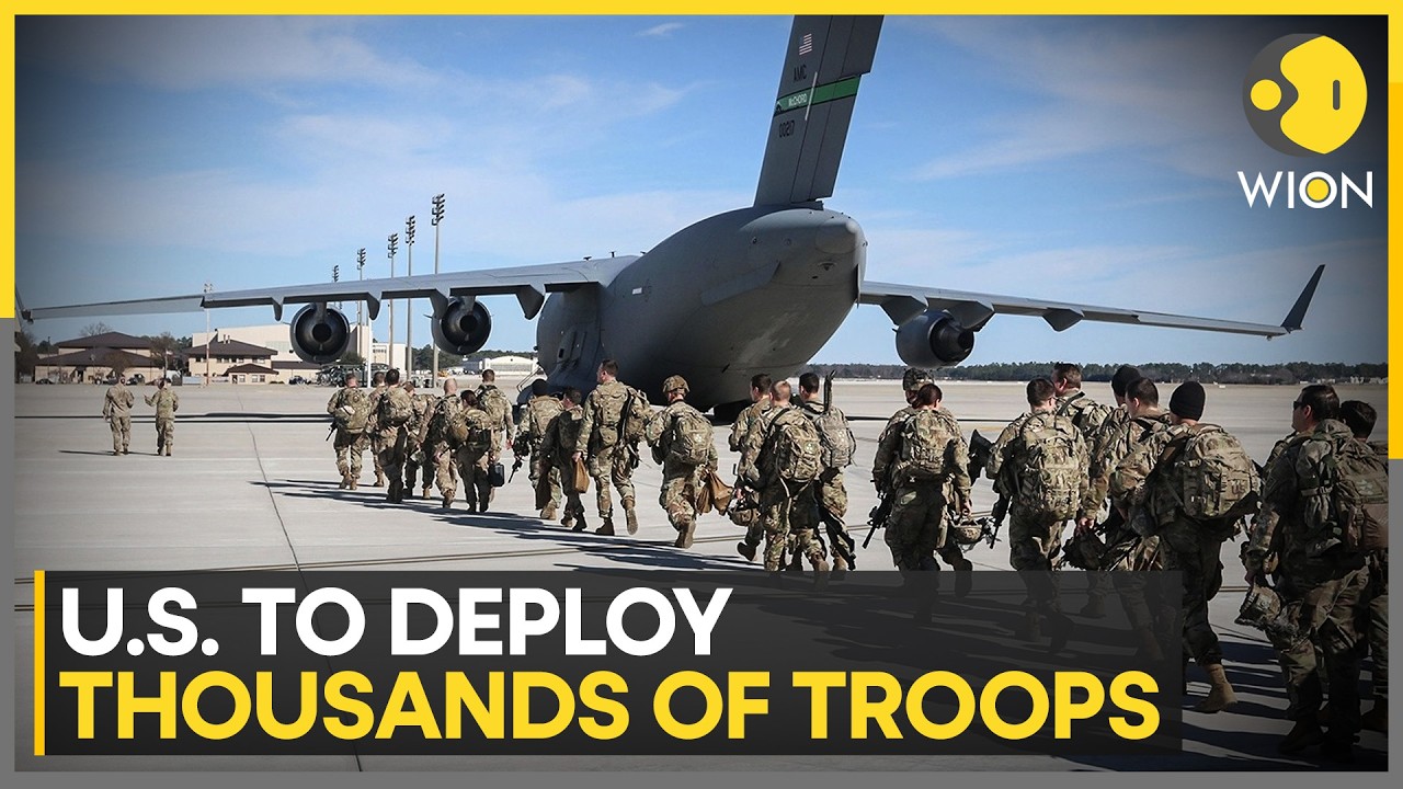 Report: 3,000 Soldiers From 82nd Airborne Division to be Deployed | WION NEWS
