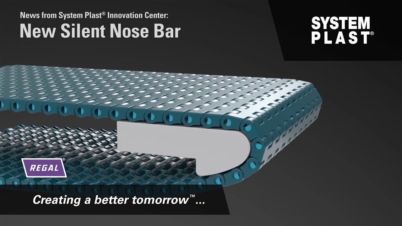Material Handling Low-Noise Modular Belt Transfer - System Plast