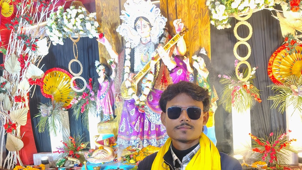 Visarjan day II Saraswati Puja visarjan 🎊🎊@AkshayVlogs226 