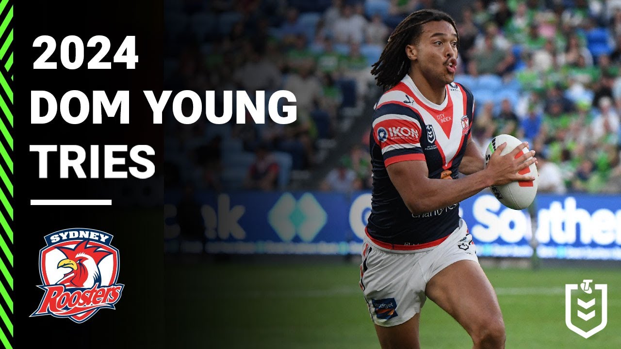 NRL Highlights | NRL 2024 | Dominic Young's Try-Scoring Season