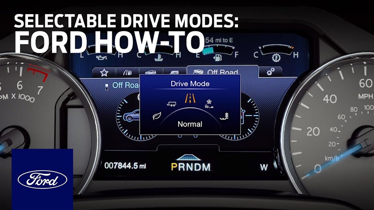 How to Use Selectable Drive Modes | Ford How-To | Ford