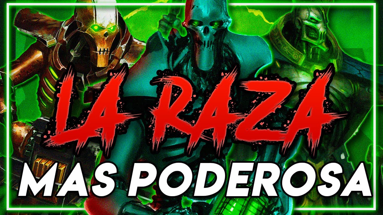 💀 TODA LA HISTORIA DE LOS NECRONES EN WARHAMMER 40K  EXPLICADA ( LA RAZA MAS PODEROSA )
