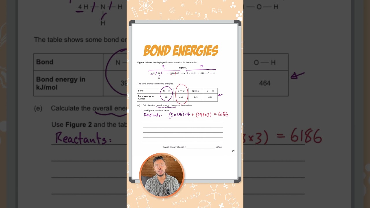 GCSE Chemistry: Exam Question | Bond Energies 2