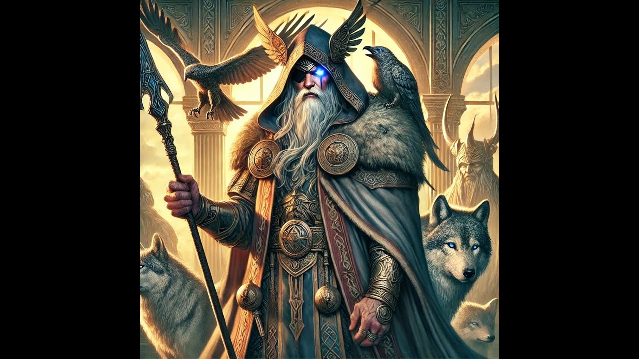 Odin - The Allfather, is the ruler of Asgard and the god of wisdom, war, and death