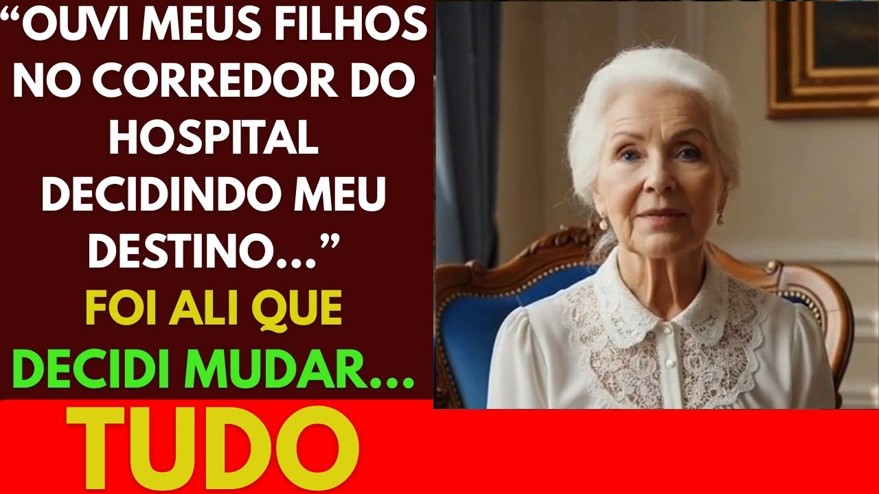 Ouvi meus filhos no corredor do hospital decidindo me colocar em um asilo— Foi ali que mudei.
