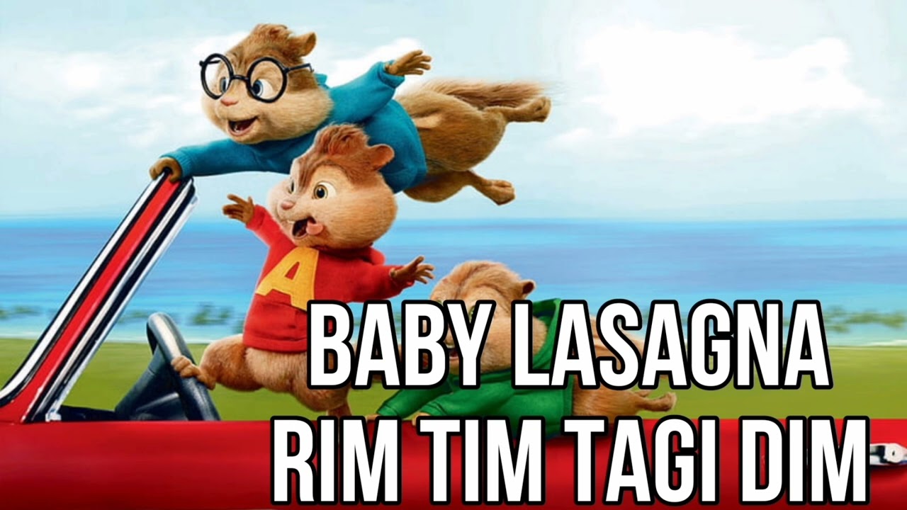 Baby Lasagna - Rim Tim Tagi Dim (Chipmunks version | Croatia | Eurovision 2024)