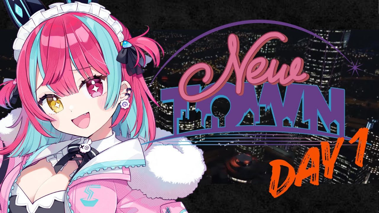 【#NEWTOWN】初参戦！初上陸！さあ！何をしよう！！！*̩̩̥１日目*̩̩̥  #gta5 【変幻リメ】