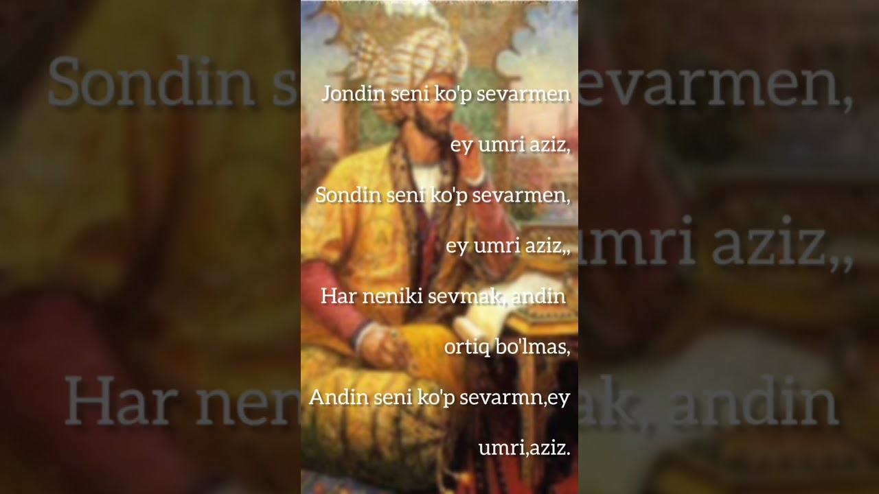 Zahiriddin Muxammad Bobur tavalludining 542 yilligi. Ruboiy. Moʻminova Muslima