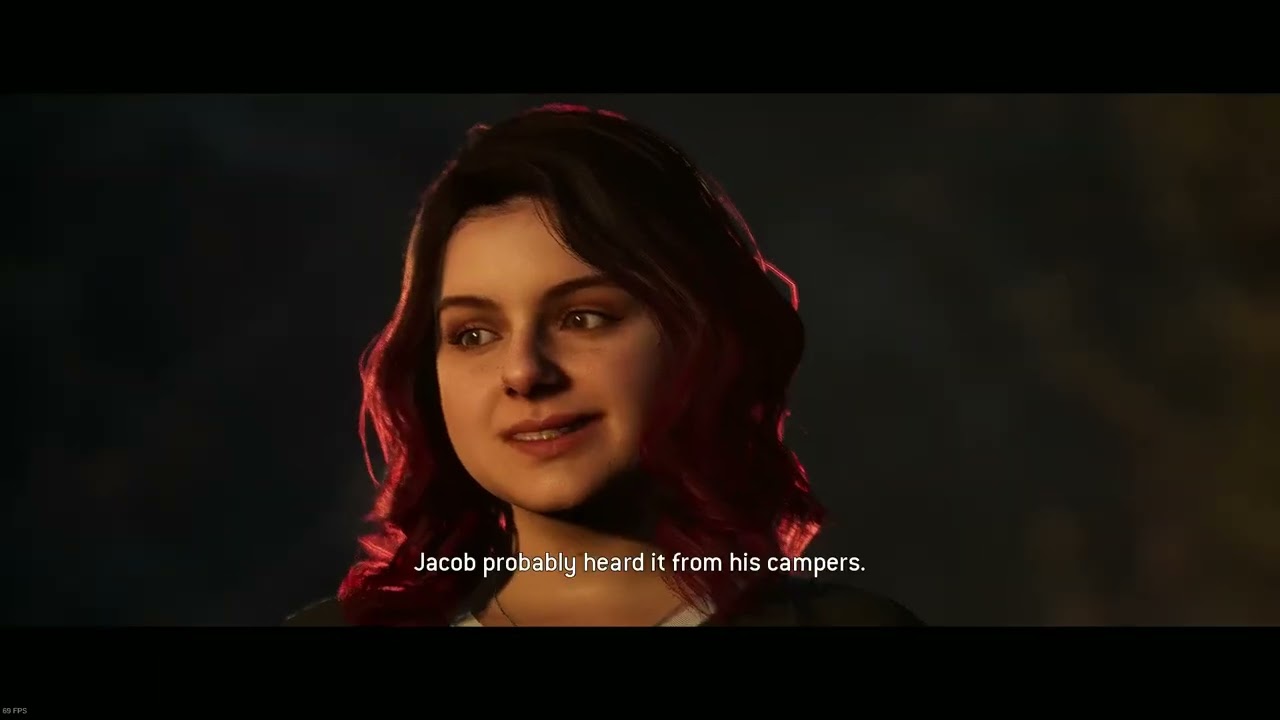 The Quarry Secret scene with Nick and Abi