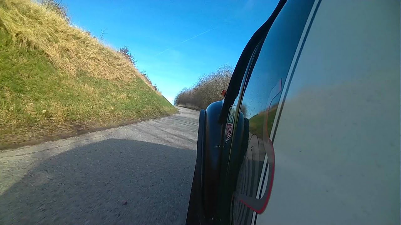 Taking the Morris Mini 998cc modded for a little drive in the country.