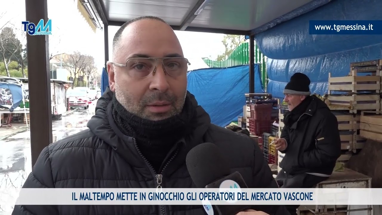 IL MALTEMPO METTE IN GINOCCHIO GLI OPERATORI DEL MERCATO VASCONE