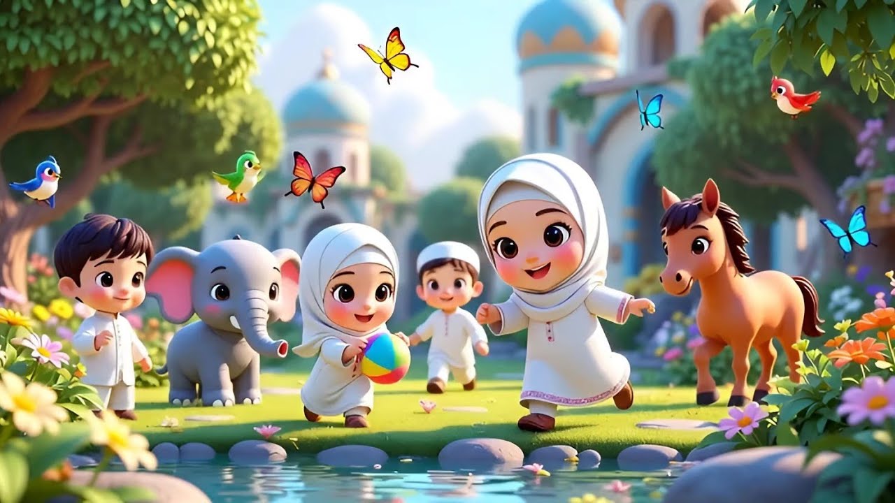 Hasbi Rabbi Jallallah | Part 2 | Beautiful Islamic Naat for Kids | Islamic Mifrah Muslim Kids