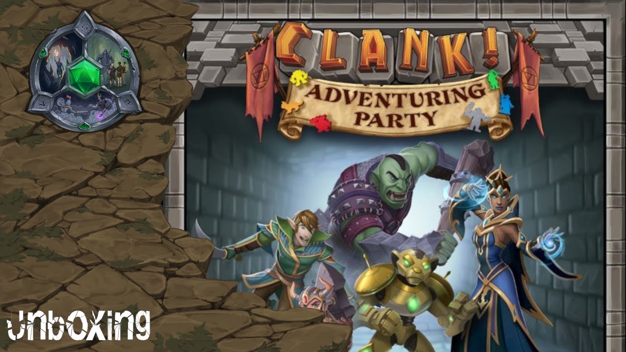 Clank! Adventuring Party Unboxing