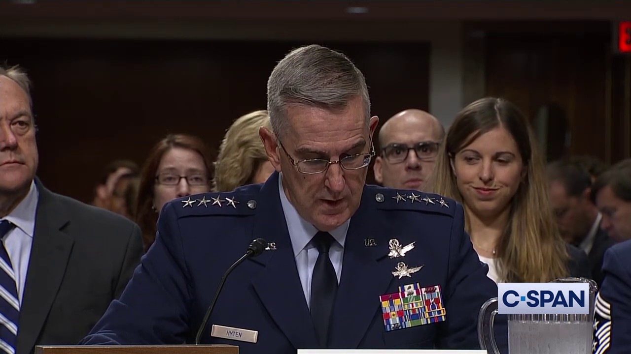 General Hyten denies allegations of sexual assault