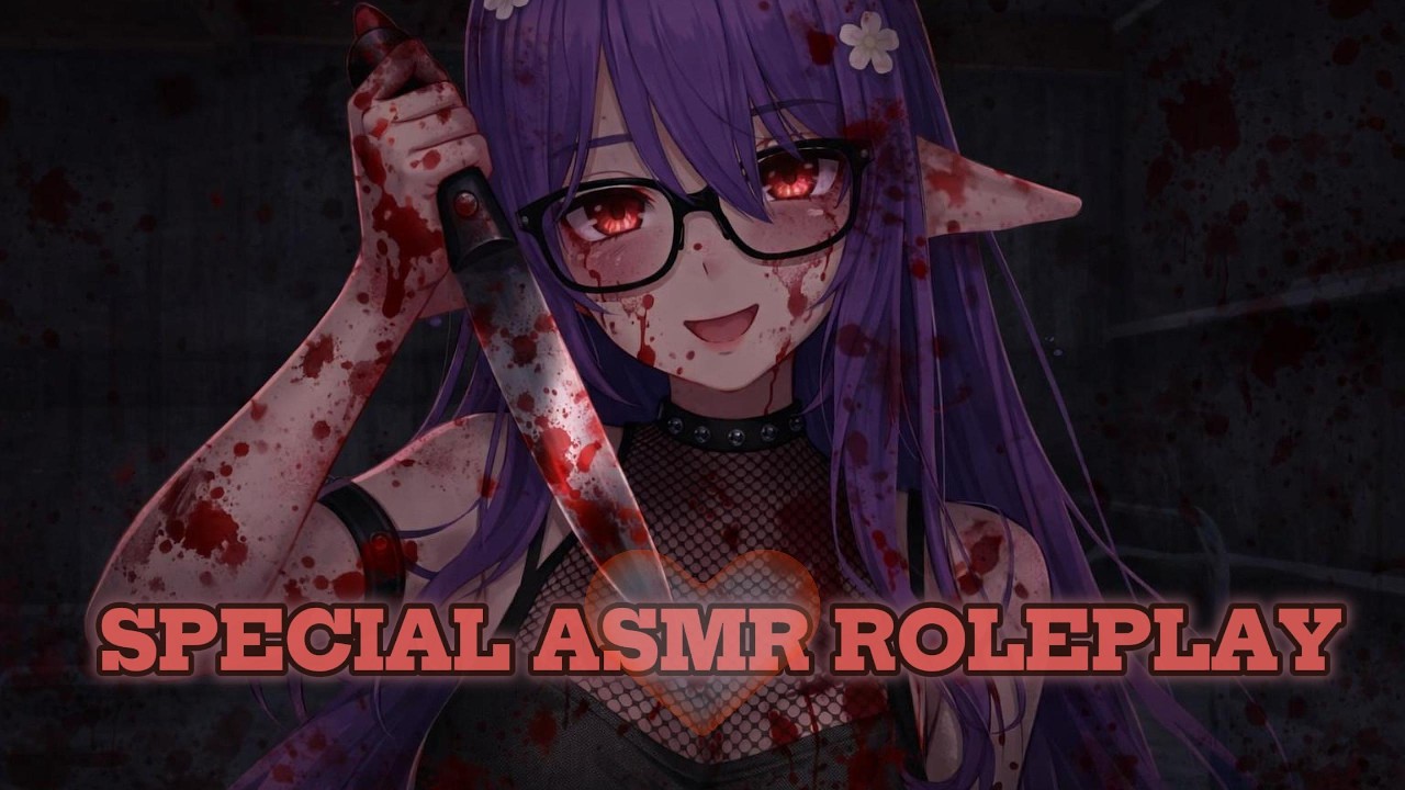🔪 “No puedes irte… ahora eres mío” | ASMR Yandere Secuestro en VRChat 💜🖤