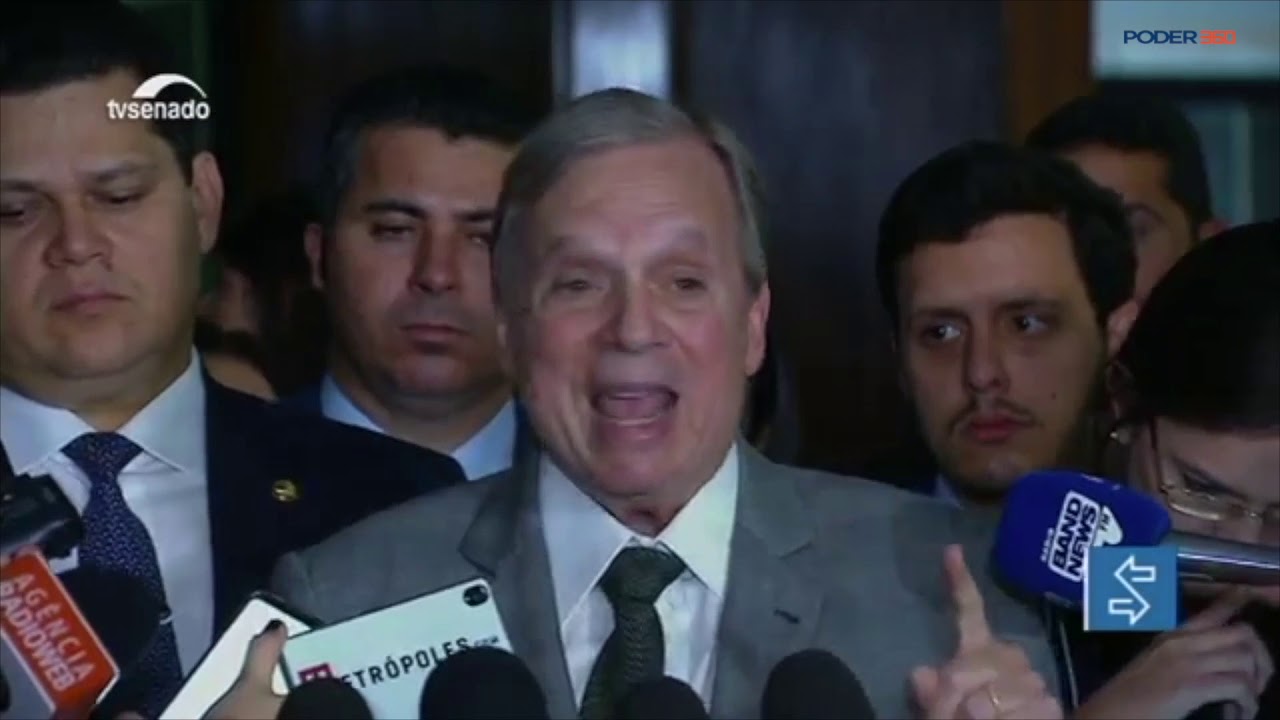 O senador Tasso Jereissati (PSDB-CE) fala sobre o relatório da reforma da Previdência